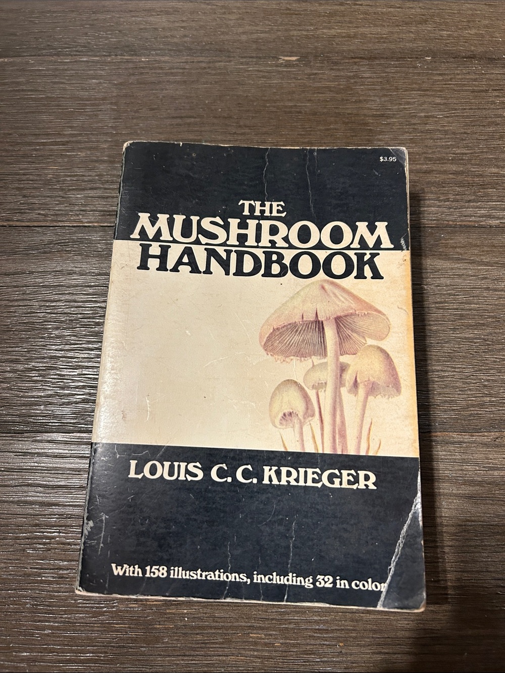 Vintage The Mushroom Handbook Louis C C Krieger Dover Edition 1967